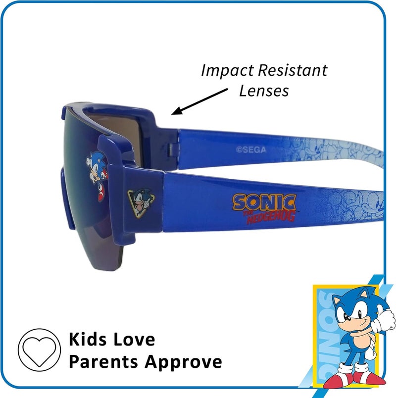 ARKAID Sonic Boys Sunglasses | Official Sega Merchandise | UV 400 | One Size Fits Most Kids - Image 4